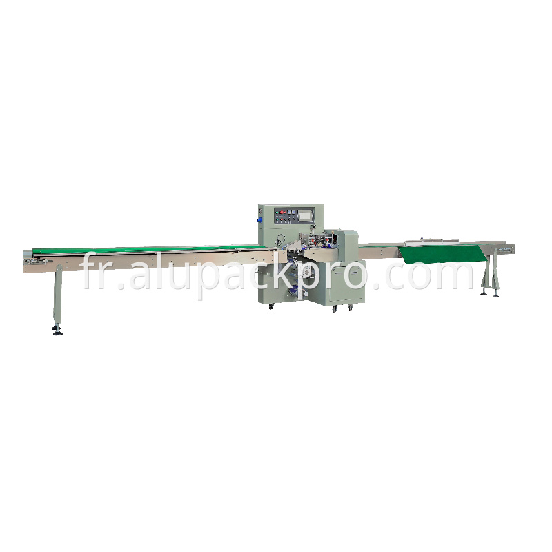 aluminum flow packing machine